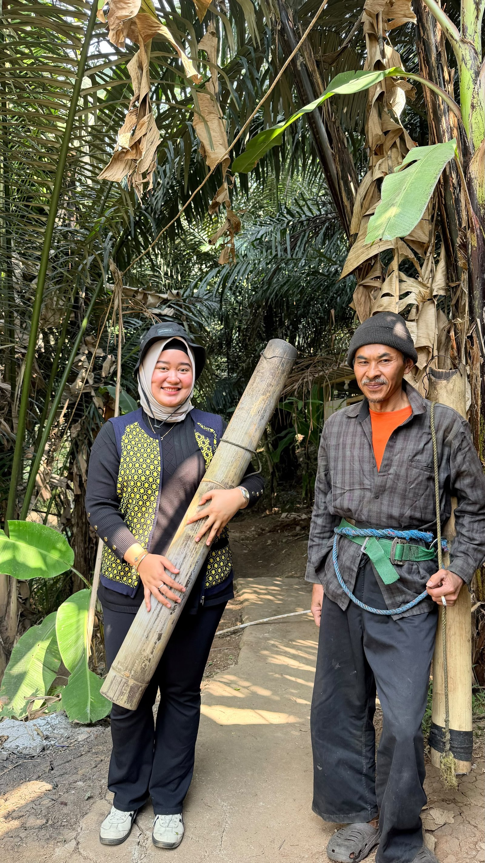 Hasil produksi gula aren